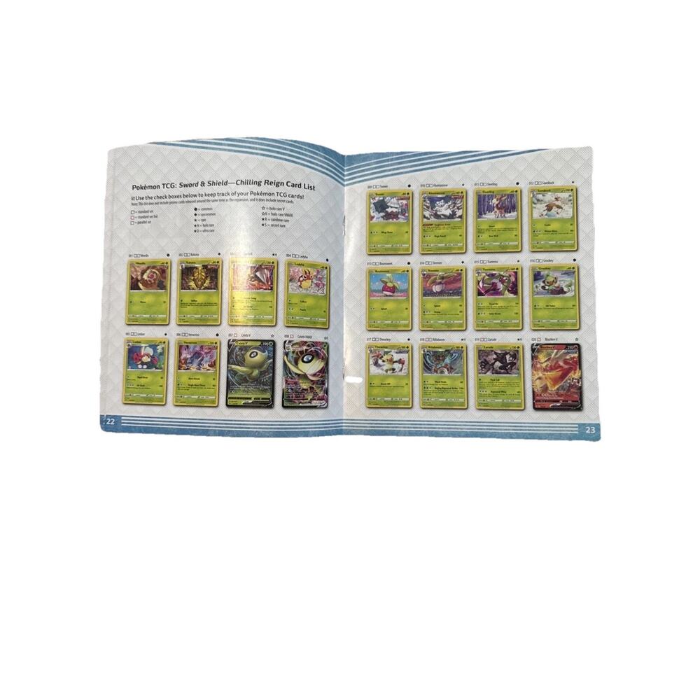 Pokémon Player’s Guide Chilling Reign Sword & Shield ETB Booklet TCG Guide New - Picture 4 of 9